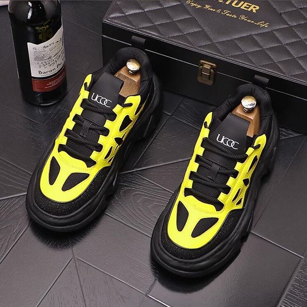 luxury designer new black with yellow mixed colors lace up causal flats shoes for mens moccasins rock loafers sports walking sneakers d2h47
luxury designer new black with yellow mixed colors lace up causal flats shoes for mens moccasins rock loafers sports walking sneakers d2h47
