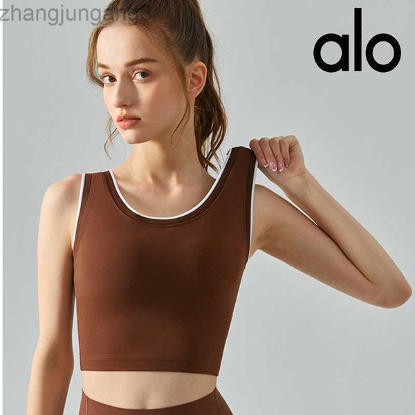 desginer alo yoga sports bra women's nude one piece chest cushion fitness tank running quick dried suit, White
desginer alo yoga sports bra women's nude one piece chest cushion fitness tank running quick dried suit, White