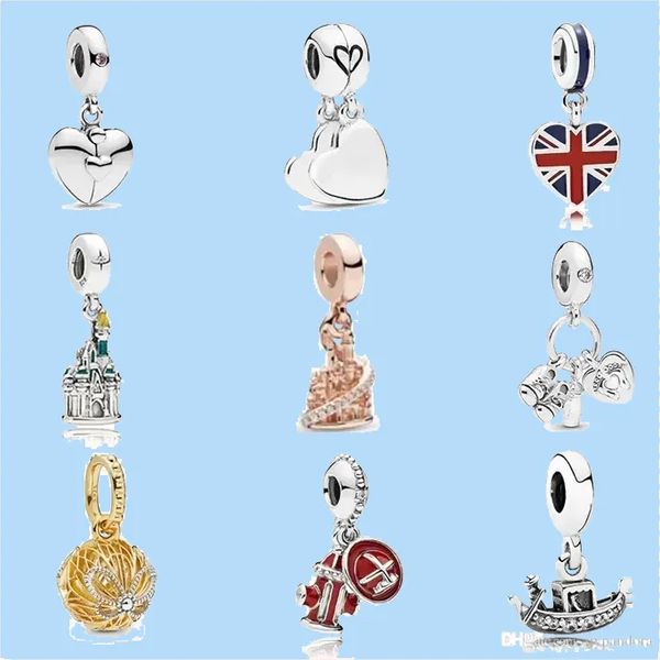 925 silver beads charms fit pandora charm castle flag rose gold bead love heart blue turquoise crysta, Black
925 silver beads charms fit pandora charm castle flag rose gold bead love heart blue turquoise crysta, Black