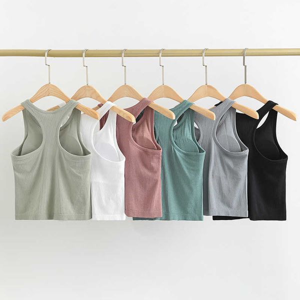 yoga suit vest women's i-shaped two in one with breast pad sports wear out fast dry running bra fitness top
yoga suit vest women's i-shaped two in one with breast pad sports wear out fast dry running bra fitness top