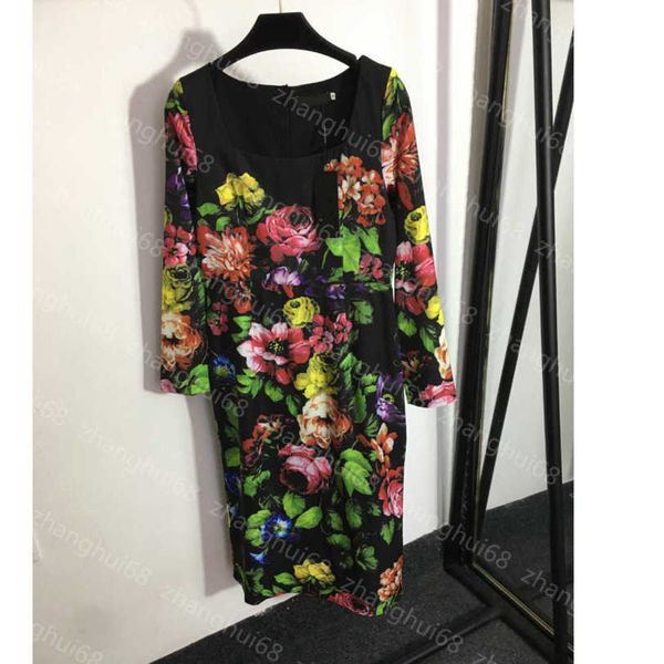23ss summer dress womens designer clothing women dresses temperament flower print square collar long-sleeved dress womens clothing a1, Black;gray
23ss summer dress womens designer clothing women dresses temperament flower print square collar long-sleeved dress womens clothing a1, Black;gray