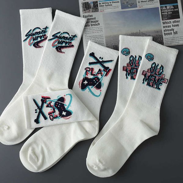 socks new men cyberpunk wholesale cotton style compression white cartoon gameing for and women game over cotton ins funny happy, Black
socks new men cyberpunk wholesale cotton style compression white cartoon gameing for and women game over cotton ins funny happy, Black
