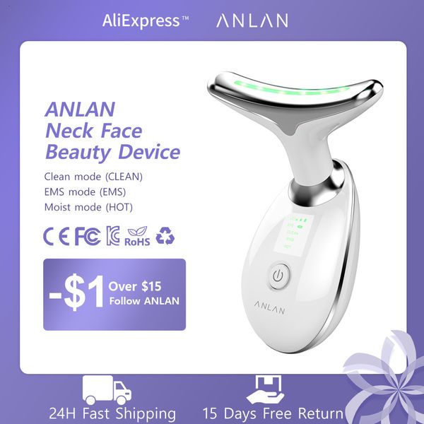 eye massager anlan neck face beauty device 3 colors led p on therapy skin tighten reduce double chin anti wrinkle remove care tools 230511
eye massager anlan neck face beauty device 3 colors led p on therapy skin tighten reduce double chin anti wrinkle remove care tools 230511
