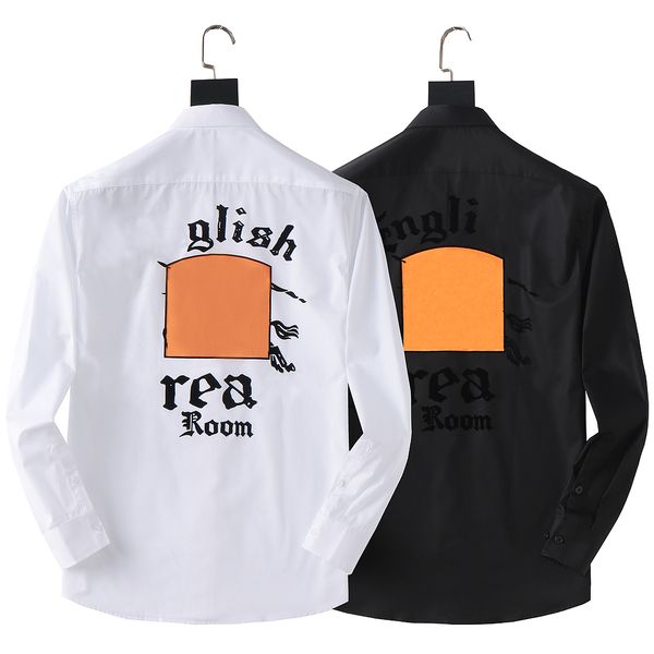 designer spring men's fashion classic comfort casual long sleeve luxury business shirt men's formal shirt size m-xxxl, White;black
designer spring men's fashion classic comfort casual long sleeve luxury business shirt men's formal shirt size m-xxxl, White;black