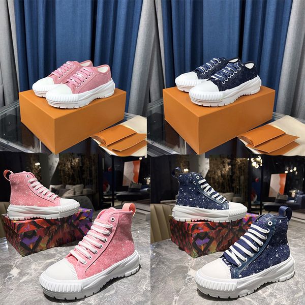 2023 sneaker boots women designers high-shoes navy blue pink canvas runner trainers platform clunky sneakers luxuryes letter shoes, Black
2023 sneaker boots women designers high-shoes navy blue pink canvas runner trainers platform clunky sneakers luxuryes letter shoes, Black
