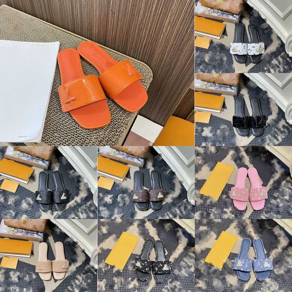 23ss multicolors revival flat mules slipper woman slides sandals designer shoes jacquard canvas denim waterfront old flower print letter lea, Black
23ss multicolors revival flat mules slipper woman slides sandals designer shoes jacquard canvas denim waterfront old flower print letter lea, Black