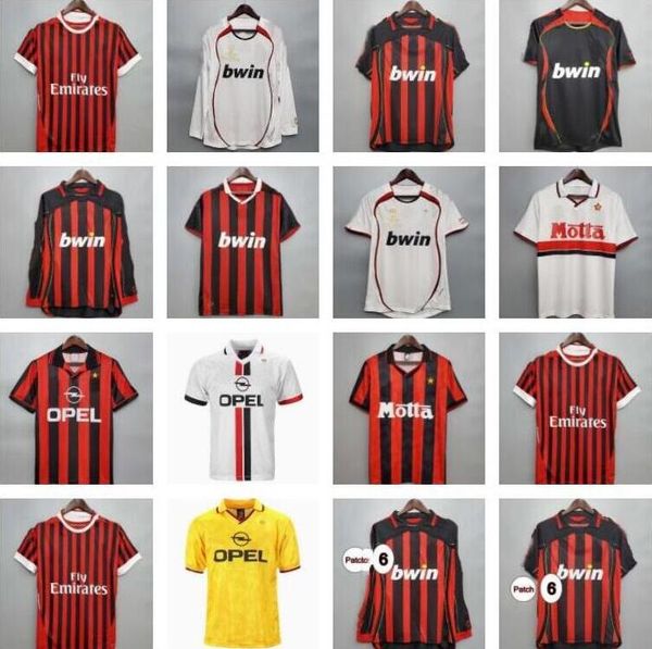retro soccer jerseys long sleeve kaka baggio maldini van basten pirlo inzaghi gullit shevchenko vintage shirt classic kit 93 94 95 96 97 06, Black;yellow
retro soccer jerseys long sleeve kaka baggio maldini van basten pirlo inzaghi gullit shevchenko vintage shirt classic kit 93 94 95 96 97 06, Black;yellow