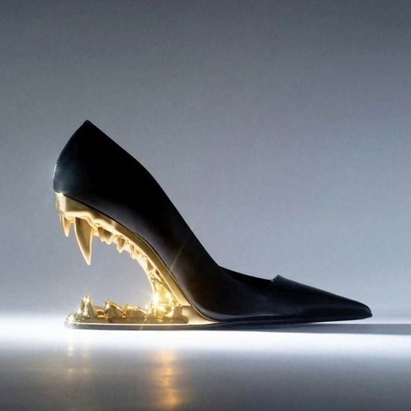 dress shoes large size 35-43 hollow shaped heel designer high s slim s fashion pump women's point toe party ol shoes 230512, Black
dress shoes large size 35-43 hollow shaped heel designer high s slim s fashion pump women's point toe party ol shoes 230512, Black