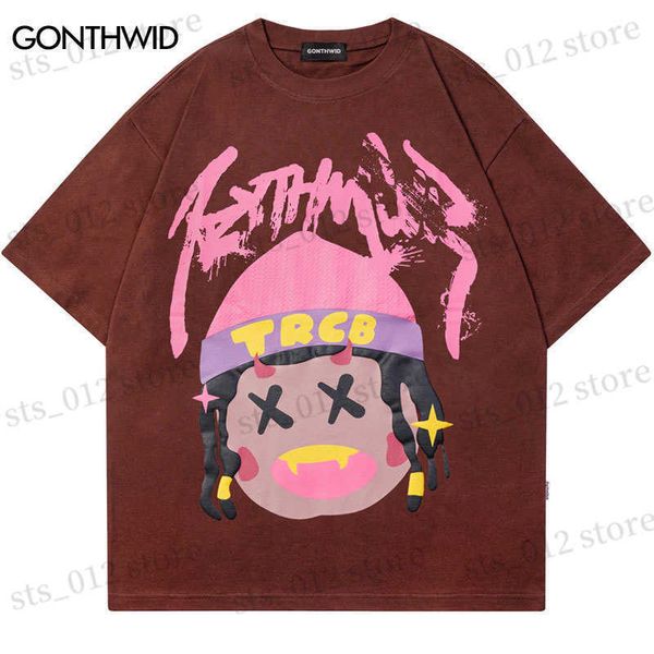 t-shirts harajuku men's gothic streetwear punk t shirt hip hop cartoon graphic print oversize tshirt men fashion casual loose cotton sh, White;black
t-shirts harajuku men's gothic streetwear punk t shirt hip hop cartoon graphic print oversize tshirt men fashion casual loose cotton sh, White;black