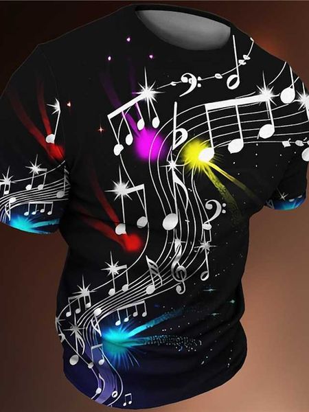rukas t-shirt graphic music note collar clothing 3d printing outdoor casual short sleeved printing fashion original pattern retro, White;black
rukas t-shirt graphic music note collar clothing 3d printing outdoor casual short sleeved printing fashion original pattern retro, White;black