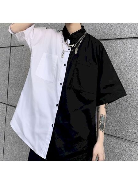 pants nicemix gothic patchwork women blouses black and white shirts bf women clothes vintage summer shirt big size couple blouse
pants nicemix gothic patchwork women blouses black and white shirts bf women clothes vintage summer shirt big size couple blouse