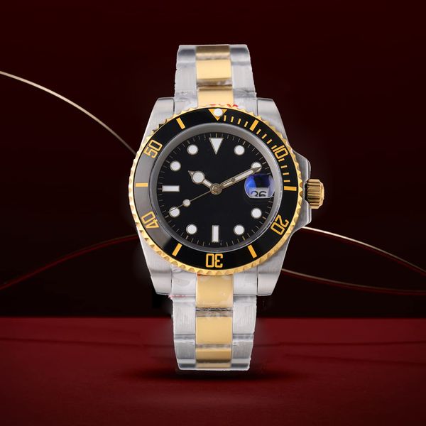 mens watch aaa watches designer 40mm black dial automatic mechanical fashion classic style stainless steel waterproof luminous sapphire cera, Slivery;brown
mens watch aaa watches designer 40mm black dial automatic mechanical fashion classic style stainless steel waterproof luminous sapphire cera, Slivery;brown