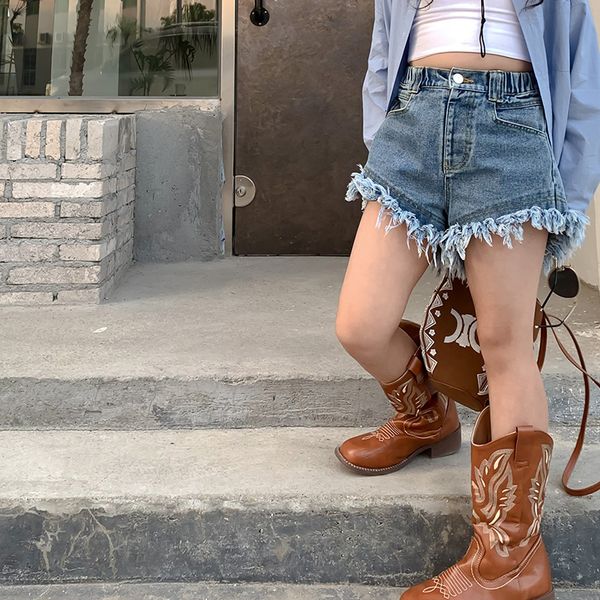 shorts spring summer girls denim shorts baby shorts kids short jeans toddler bottoms children clothes vintage ripped tassel 4-14y 230512, Black
shorts spring summer girls denim shorts baby shorts kids short jeans toddler bottoms children clothes vintage ripped tassel 4-14y 230512, Black