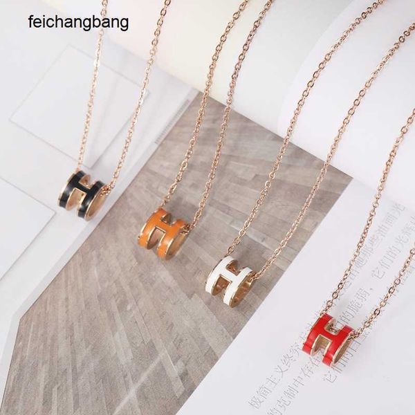 luxury h ermes designer necklace h letter pendant simple and versatile titanium steel women s collar chain short 18k rose gold accessories, Black
luxury h ermes designer necklace h letter pendant simple and versatile titanium steel women s collar chain short 18k rose gold accessories, Black