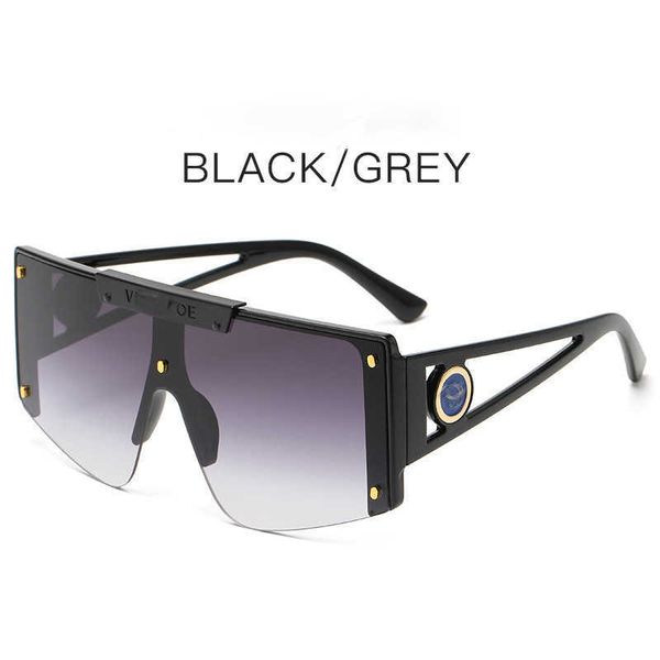 ins new fashion head sunglasses fashion large frame sunglasses vercace sunglasses, White;black
ins new fashion head sunglasses fashion large frame sunglasses vercace sunglasses, White;black