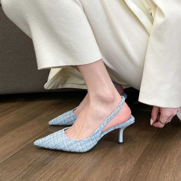 sandals pointed toe women sandals dress shoes thin high heels new arrivals party pumps casual mules elastic beige green 230417, Black
sandals pointed toe women sandals dress shoes thin high heels new arrivals party pumps casual mules elastic beige green 230417, Black