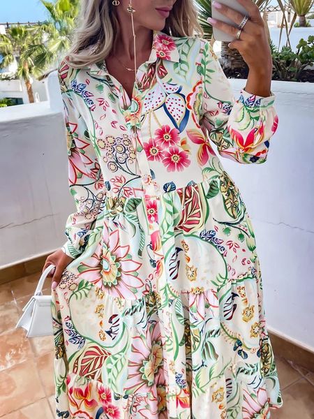 casual dresses women fashion turndown collar button long dress elegant flower printed shirts dress spring summer casual long sleeve loose dr, Black;gray
casual dresses women fashion turndown collar button long dress elegant flower printed shirts dress spring summer casual long sleeve loose dr, Black;gray
