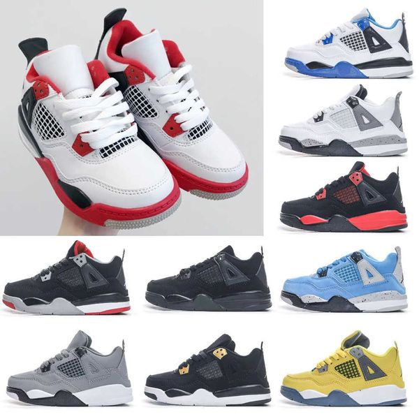 4 kids basketball shoes boys girls 4s sneakers designer lightning red thunder fire red black mid high military cat youth toddler outdoor sne
4 kids basketball shoes boys girls 4s sneakers designer lightning red thunder fire red black mid high military cat youth toddler outdoor sne