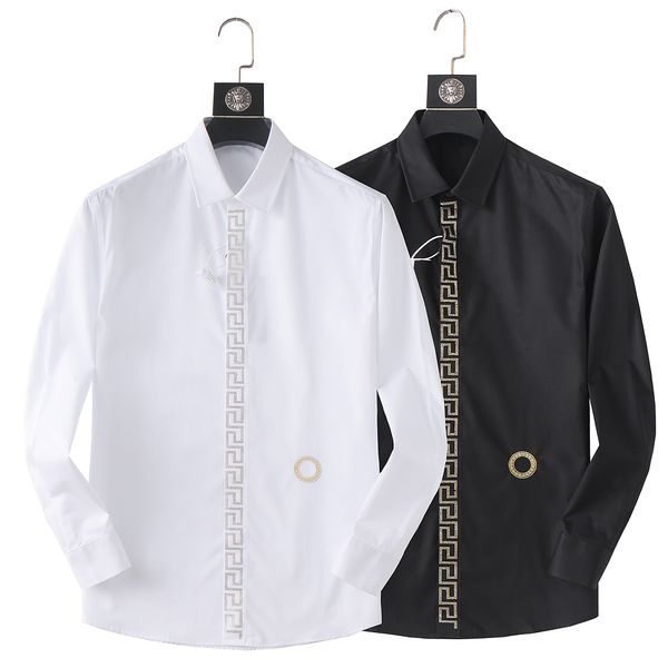 nigrity 2023 designer spring men's fashion classic comfort casual long sleeve business shirt men's formal shirt size m-xxxl, White;black
nigrity 2023 designer spring men's fashion classic comfort casual long sleeve business shirt men's formal shirt size m-xxxl, White;black