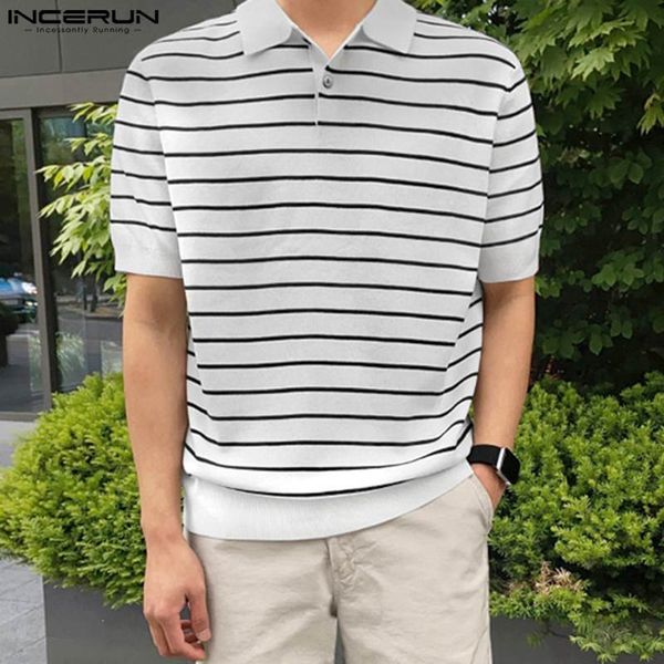 men's polos incerun summer men stripe shirt short sleeve streetwear casual male t-shirt black white shirt tee men's clothing s-5x, White;black
men's polos incerun summer men stripe shirt short sleeve streetwear casual male t-shirt black white shirt tee men's clothing s-5x, White;black