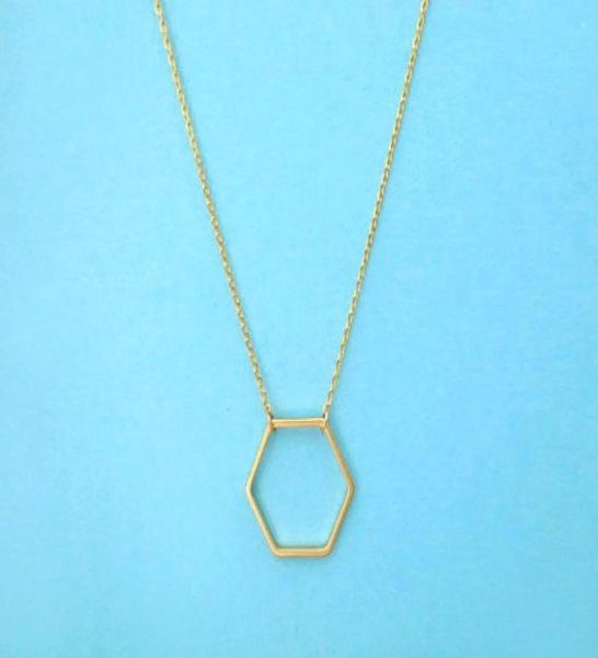 10pcs goldsilver geometric hexagon necklace simple sexangle neckalces open line hive hexagon necklace jewelry for women6268078, Silver
10pcs goldsilver geometric hexagon necklace simple sexangle neckalces open line hive hexagon necklace jewelry for women6268078, Silver