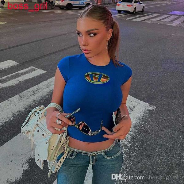 womens designer t-shirt slim fit crop d embroidery short open umbilical tee small street girls versatile clothing, White
womens designer t-shirt slim fit crop d embroidery short open umbilical tee small street girls versatile clothing, White