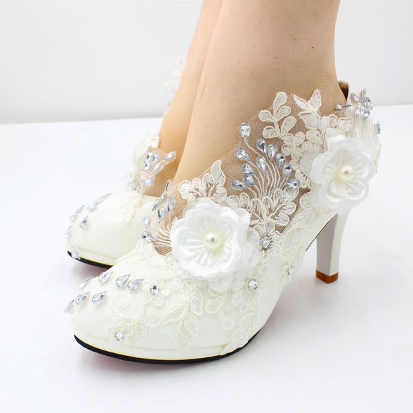 dress shoes white flower pumps arrival womens wedding shoes bride high heels platform for woman ladies party dress 230512, Black
dress shoes white flower pumps arrival womens wedding shoes bride high heels platform for woman ladies party dress 230512, Black