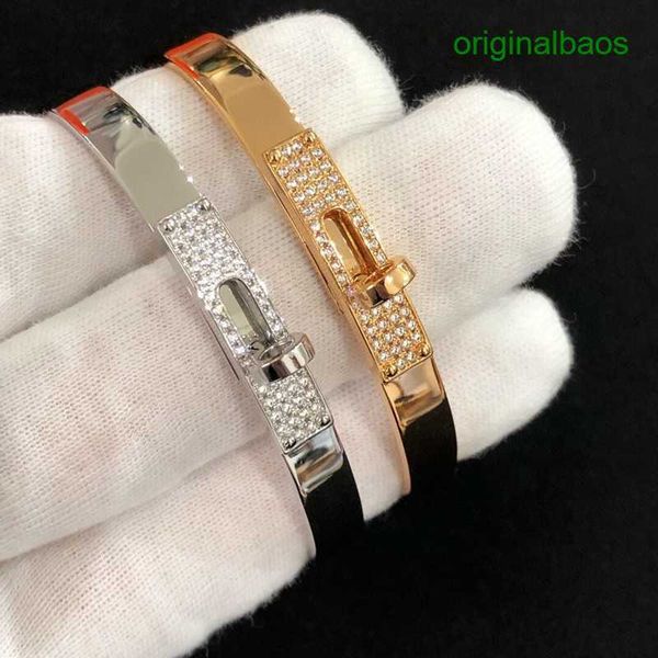 original hemrres designer bracelet seiko kelly pig nose half diamond for women 18k rose gold rotating buckle fashion light luxury exquisite, Black
original hemrres designer bracelet seiko kelly pig nose half diamond for women 18k rose gold rotating buckle fashion light luxury exquisite, Black