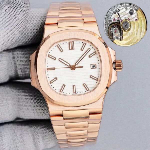 luxury fashion men watche 40mm rose gold stainless steel bezel watch automatic men's pp watch wristwatch, Slivery;brown
luxury fashion men watche 40mm rose gold stainless steel bezel watch automatic men's pp watch wristwatch, Slivery;brown
