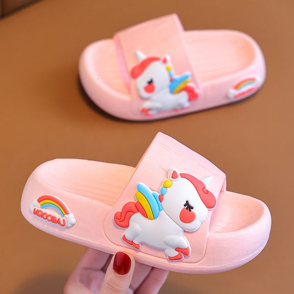 slipper children slippers for girls summer cute soft bottom anti skid solid color cartoon unicorn non slip bathroom shoes beach 230511, Black;grey
slipper children slippers for girls summer cute soft bottom anti skid solid color cartoon unicorn non slip bathroom shoes beach 230511, Black;grey
