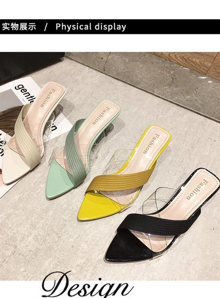 sandals queen gladiator knit women jelly transparent pvc pointed toe high heels party cross zapatilla 230512, Black
sandals queen gladiator knit women jelly transparent pvc pointed toe high heels party cross zapatilla 230512, Black