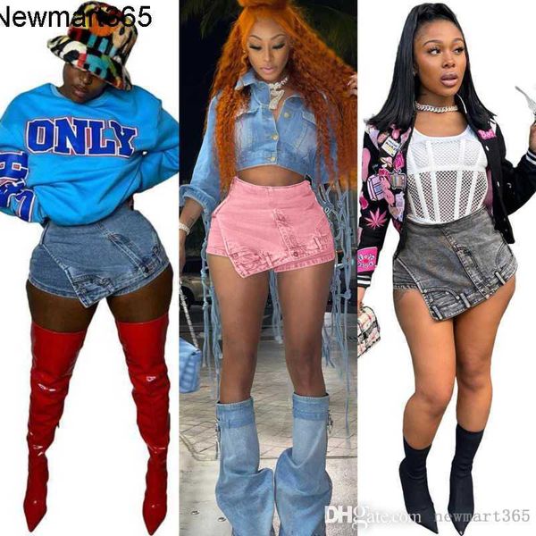 retail designer shorts womens short jeans low rise spliced slim fit elastic irregular denim pants, White;black
retail designer shorts womens short jeans low rise spliced slim fit elastic irregular denim pants, White;black