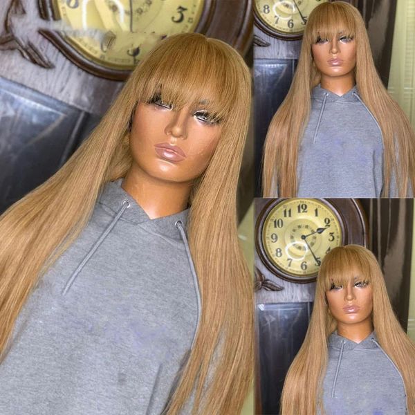 honey blonde transparent lace front synthetic hair wigs straight with bangs lace frontal fringe wigs daily wear, Black
honey blonde transparent lace front synthetic hair wigs straight with bangs lace frontal fringe wigs daily wear, Black