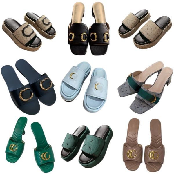 slippers women's summer designer shoes luxury brand platform shoes leather high heels metal letter beach shoes open toe outdoor shoes j, Black
slippers women's summer designer shoes luxury brand platform shoes leather high heels metal letter beach shoes open toe outdoor shoes j, Black