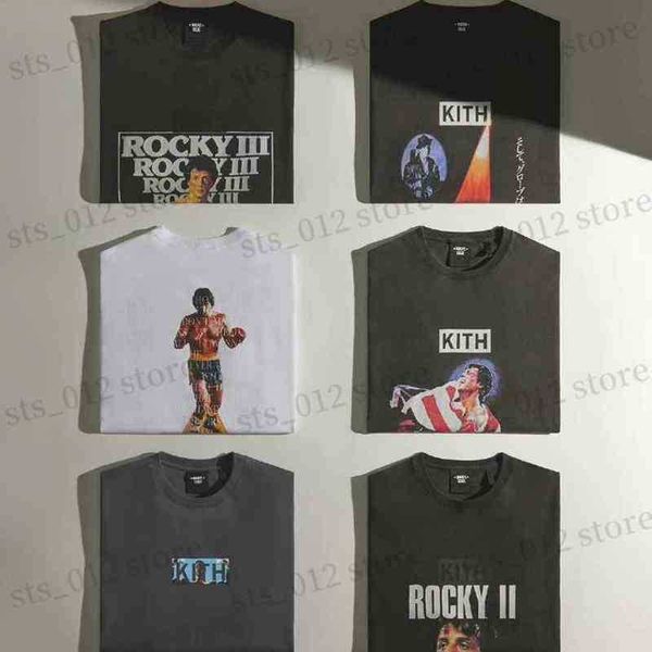 men's t-shirts rocky kith t shirt men women t-shirt washed tees t230512, White;black
men's t-shirts rocky kith t shirt men women t-shirt washed tees t230512, White;black