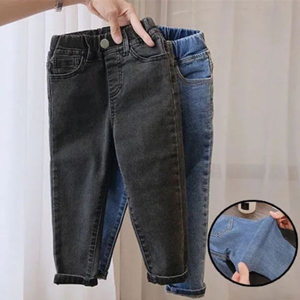 jeans boys girls jeans autumn outer wear pants children's baby stretch slim denim trousers kids pants children's winter padded pan, Blue
jeans boys girls jeans autumn outer wear pants children's baby stretch slim denim trousers kids pants children's winter padded pan, Blue