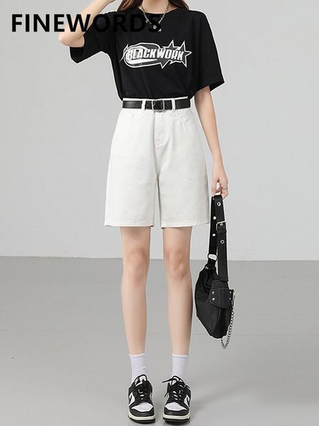 women's shorts fiords summer beach high waist straight shorts jeans women korean casual denim shorts streetwear vintage loose bermuda s, White;black
women's shorts fiords summer beach high waist straight shorts jeans women korean casual denim shorts streetwear vintage loose bermuda s, White;black