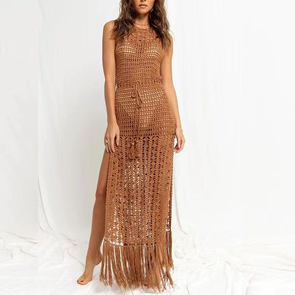 swimwear 2023 hollow out fringe tassel knitted crochet beach dress women beach cover ups for swimwear female kimono swimsuit dress, White;black
swimwear 2023 hollow out fringe tassel knitted crochet beach dress women beach cover ups for swimwear female kimono swimsuit dress, White;black