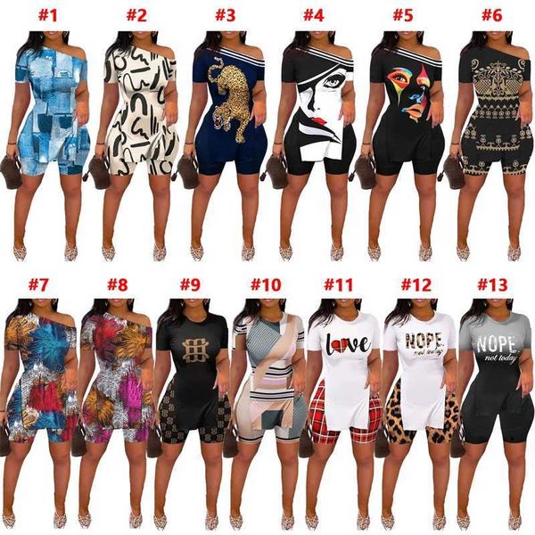 summer designer tracksuits for womens fashion pattern printed split short sleeved and shorts two piece matching set, Gray
summer designer tracksuits for womens fashion pattern printed split short sleeved and shorts two piece matching set, Gray