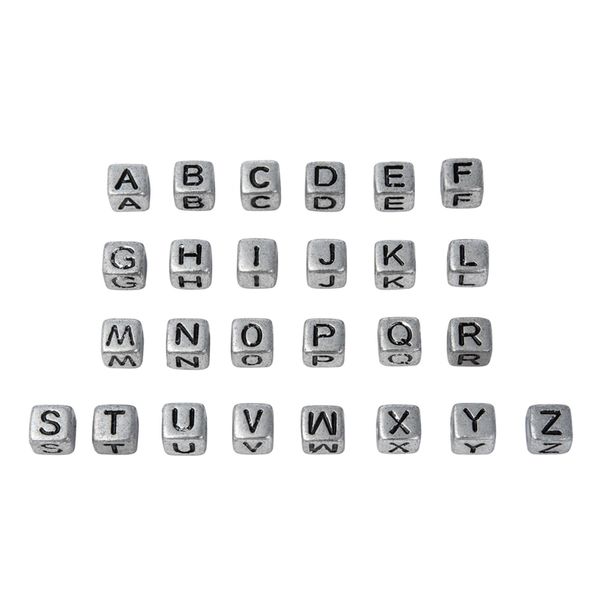 416-1300pcs new product 6mm cube acrylic 26 letter beads diy cube beaded necklace bracelet accessories jewelry making supplies, Bronze;silver
416-1300pcs new product 6mm cube acrylic 26 letter beads diy cube beaded necklace bracelet accessories jewelry making supplies, Bronze;silver