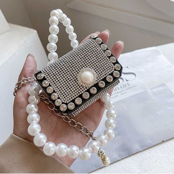 pearl rhinestone bag for women2023 designer mini purses pu leather coin wallets chain decorative hip waist crossbody bags 230512
pearl rhinestone bag for women2023 designer mini purses pu leather coin wallets chain decorative hip waist crossbody bags 230512