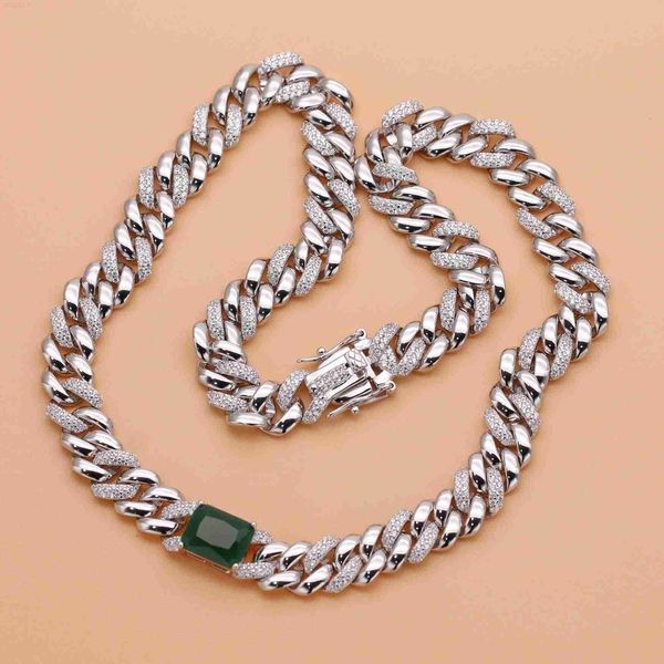 shiny 925 sterling silver cz heavy strong chunky curb cuban link chain necklace for women men
shiny 925 sterling silver cz heavy strong chunky curb cuban link chain necklace for women men