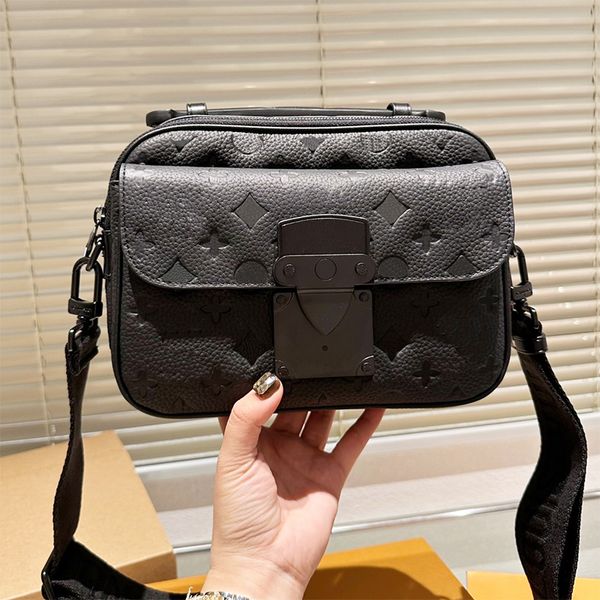 men shoulder bag designer handbag s lock messenger crossbody bag wallet purse m58489