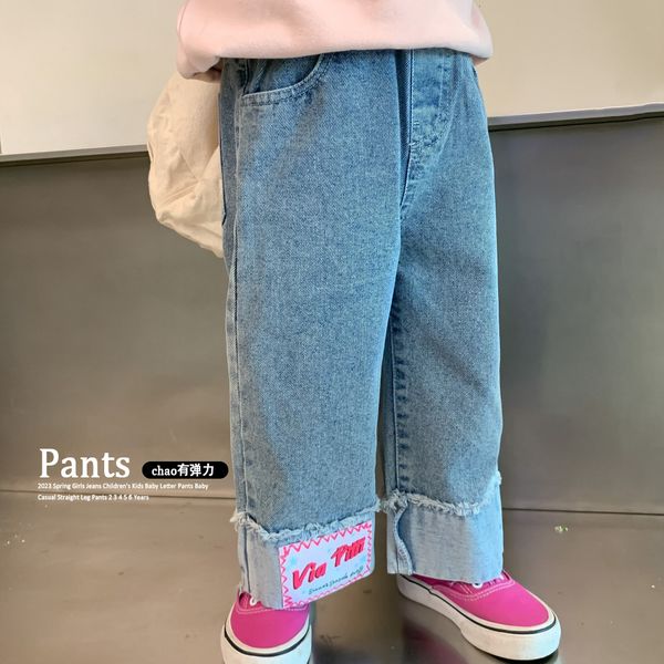 jeans spring girls jeans children's kids baby letter ins pants baby casual straight leg pants 2 3 4 5 6 years 230512, Blue
jeans spring girls jeans children's kids baby letter ins pants baby casual straight leg pants 2 3 4 5 6 years 230512, Blue