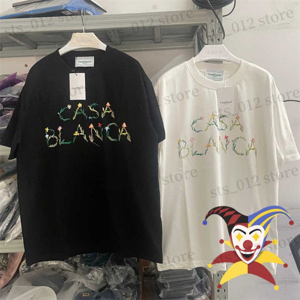 men's t-shirts casablanca floral letter print t shirt men women oversized t-shirt tees t230512, White;black
men's t-shirts casablanca floral letter print t shirt men women oversized t-shirt tees t230512, White;black