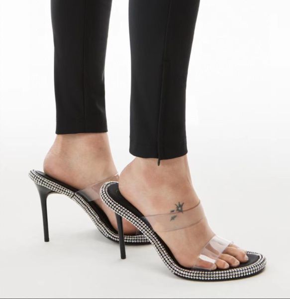 agrade rhinestone real leather studded sling nova high heels designer women fashion luxury banquet sandal size 35-40, Black
agrade rhinestone real leather studded sling nova high heels designer women fashion luxury banquet sandal size 35-40, Black