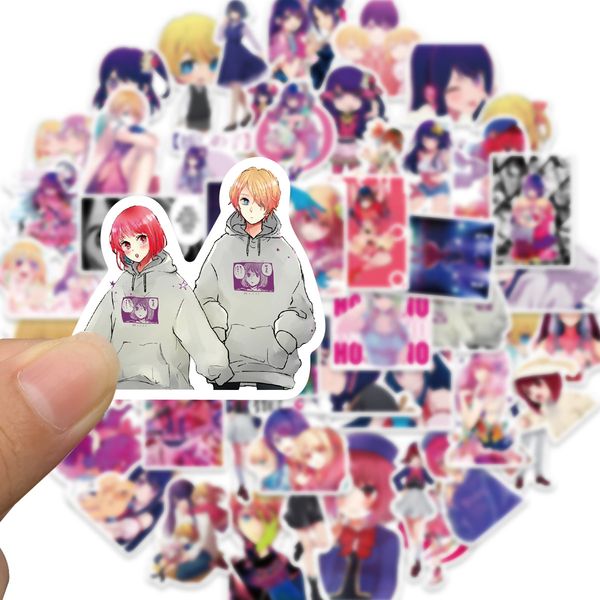 50pcs cartoon oshi no ko stickers skate accessories waterproof vinyl sticker for skateboard lapluggage bicycle motorcycle phone car decals
50pcs cartoon oshi no ko stickers skate accessories waterproof vinyl sticker for skateboard lapluggage bicycle motorcycle phone car decals