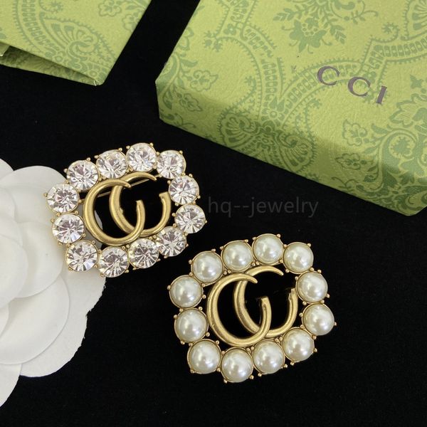 2023designer brand letter brooch crystal rhinestone jewelry brooch fashion charm pearl needle, Gray
2023designer brand letter brooch crystal rhinestone jewelry brooch fashion charm pearl needle, Gray