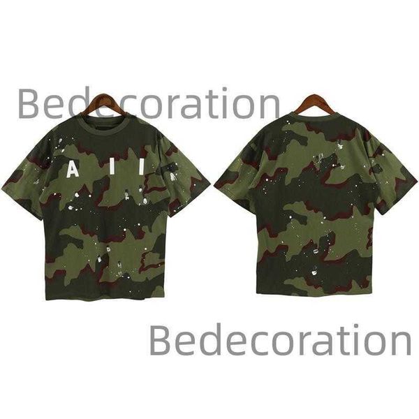 2023 spring and summer new men's t-shirt camouflage crewneck short sleeve men's and women's loose tide brand hand-painted hip, White;black
2023 spring and summer new men's t-shirt camouflage crewneck short sleeve men's and women's loose tide brand hand-painted hip, White;black