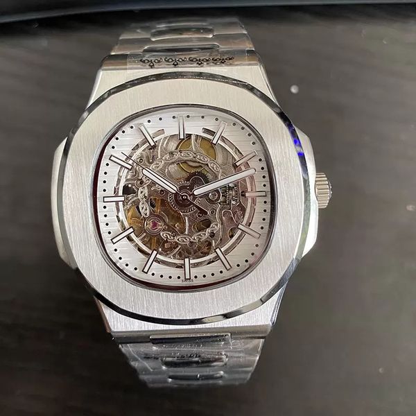 luxury new watch automatic movement stainless steel comfort strap original clasp super luminous men's watch2, Slivery;brown
luxury new watch automatic movement stainless steel comfort strap original clasp super luminous men's watch2, Slivery;brown